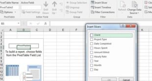 Cara Menggunakan Slicer di Excel