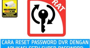 Cara Menggunakan Super Password DVR