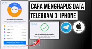 Cara Menghapus Data Telegram